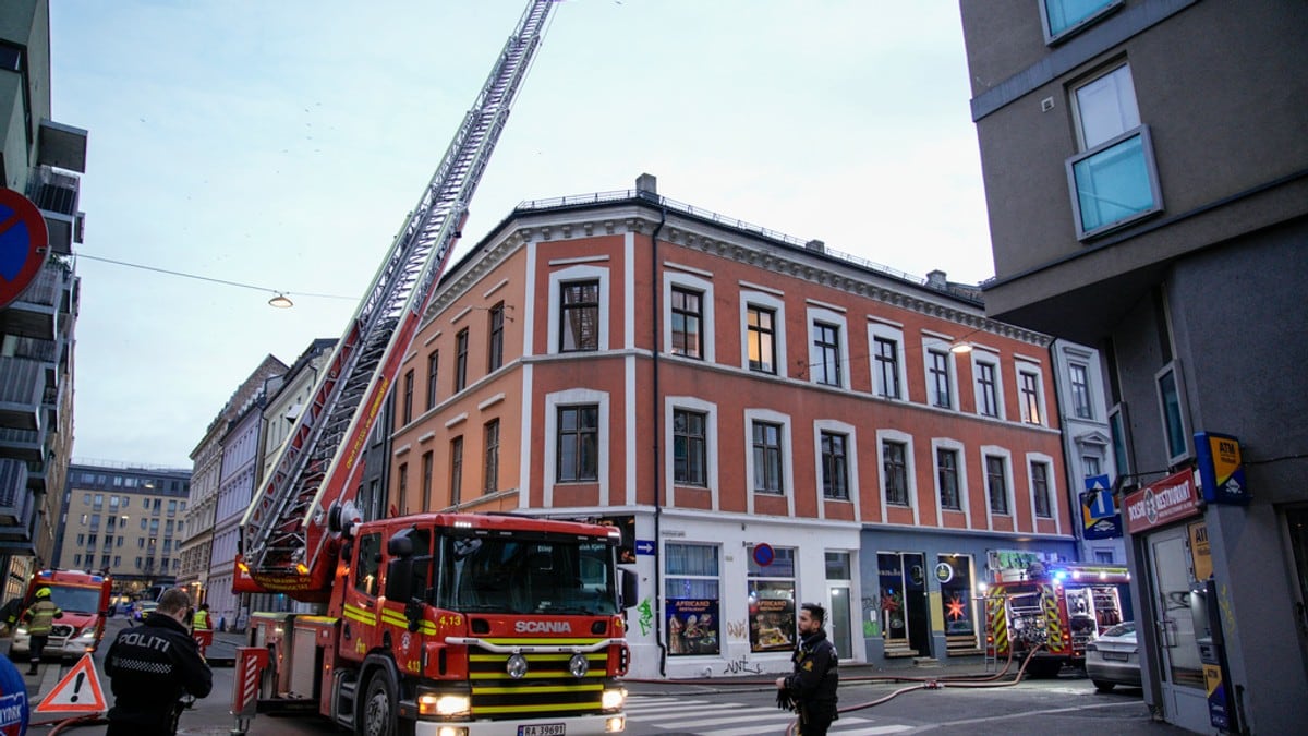 Brann i bygård i Oslo er slukket