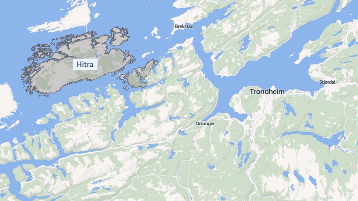 Alvorlig sykkelulykke på Hitra: Luftambulanse er på stedet