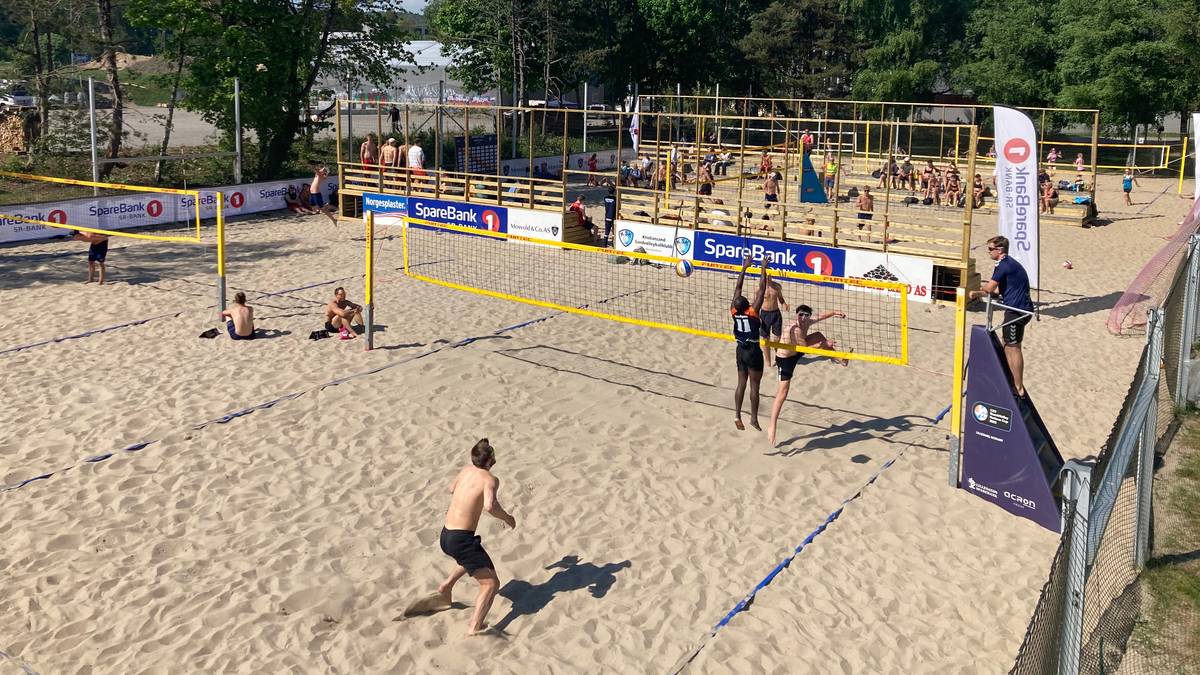 Sandvolleyballfest i Kristiansand