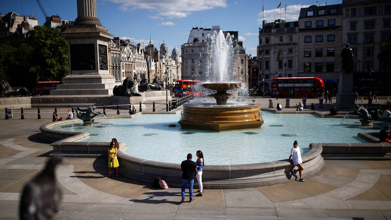 Trafalgar Square, 20. juli. Etter