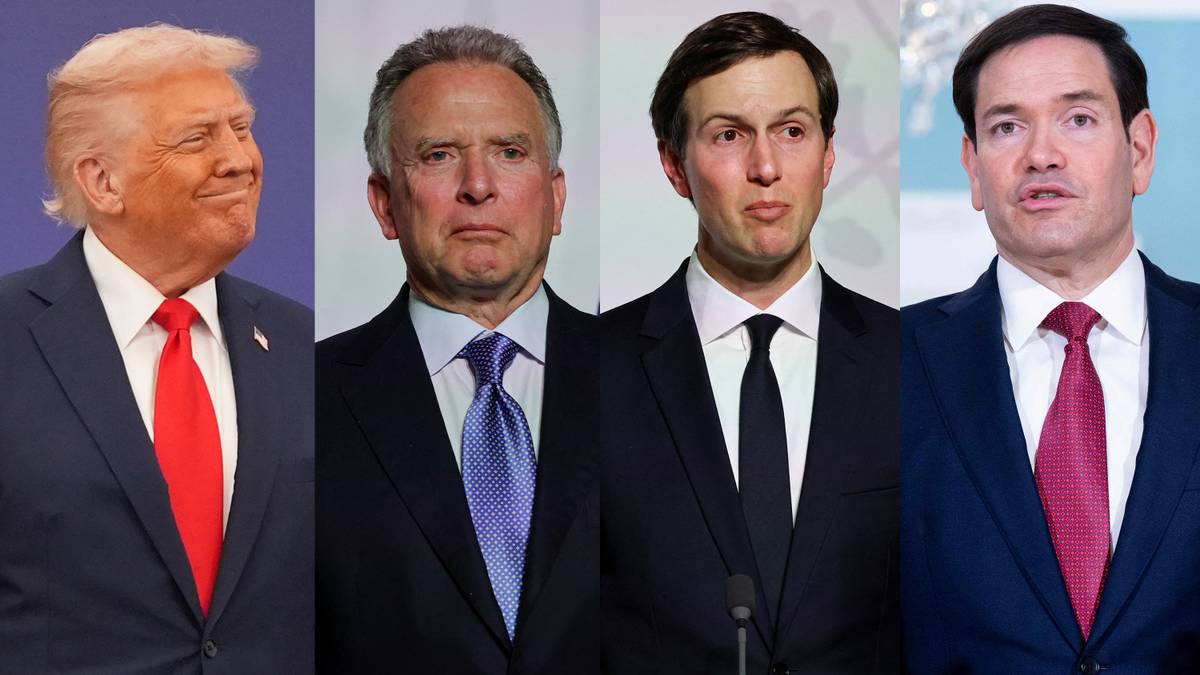 Dette er gjengen Trump vil skal skape fred i Gaza