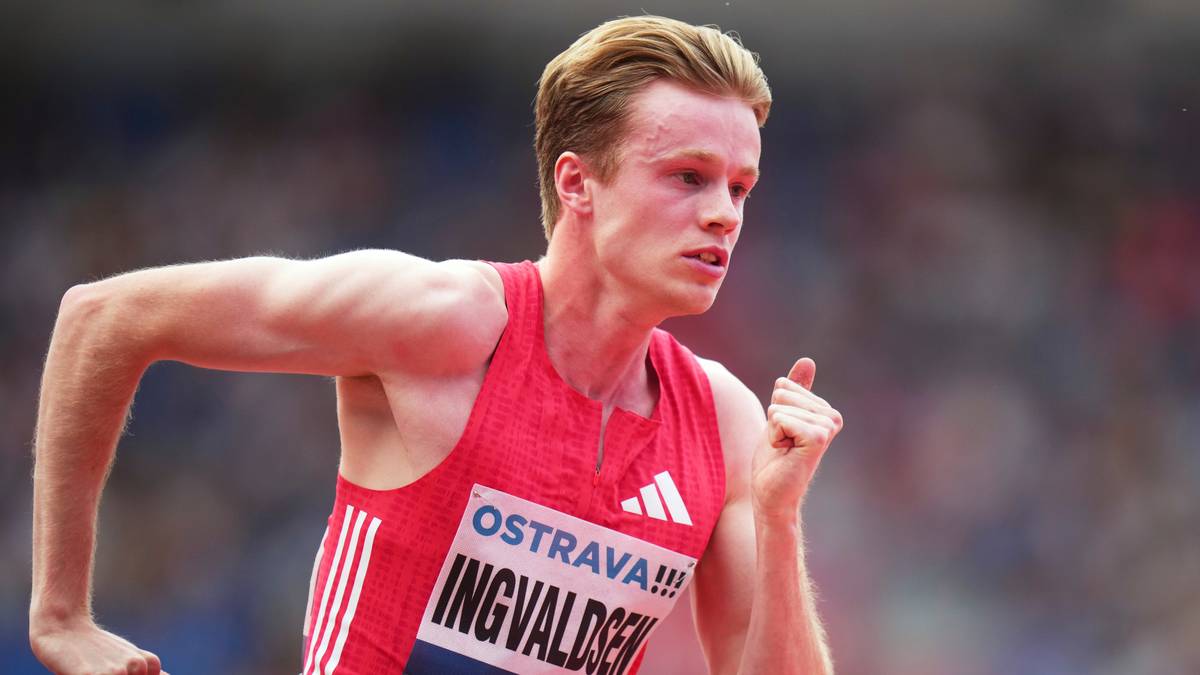 Ingvaldsen langt fra seieren på 400-meter