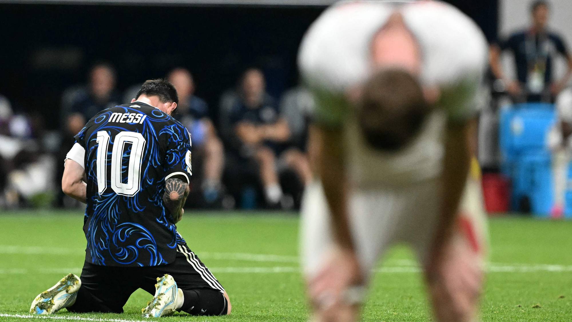 Messi feiring