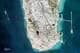AFP PHOTO / © 2026 PLANET LABS PBC Satellittbilde av Kharg-øya i Hormuz-stredet