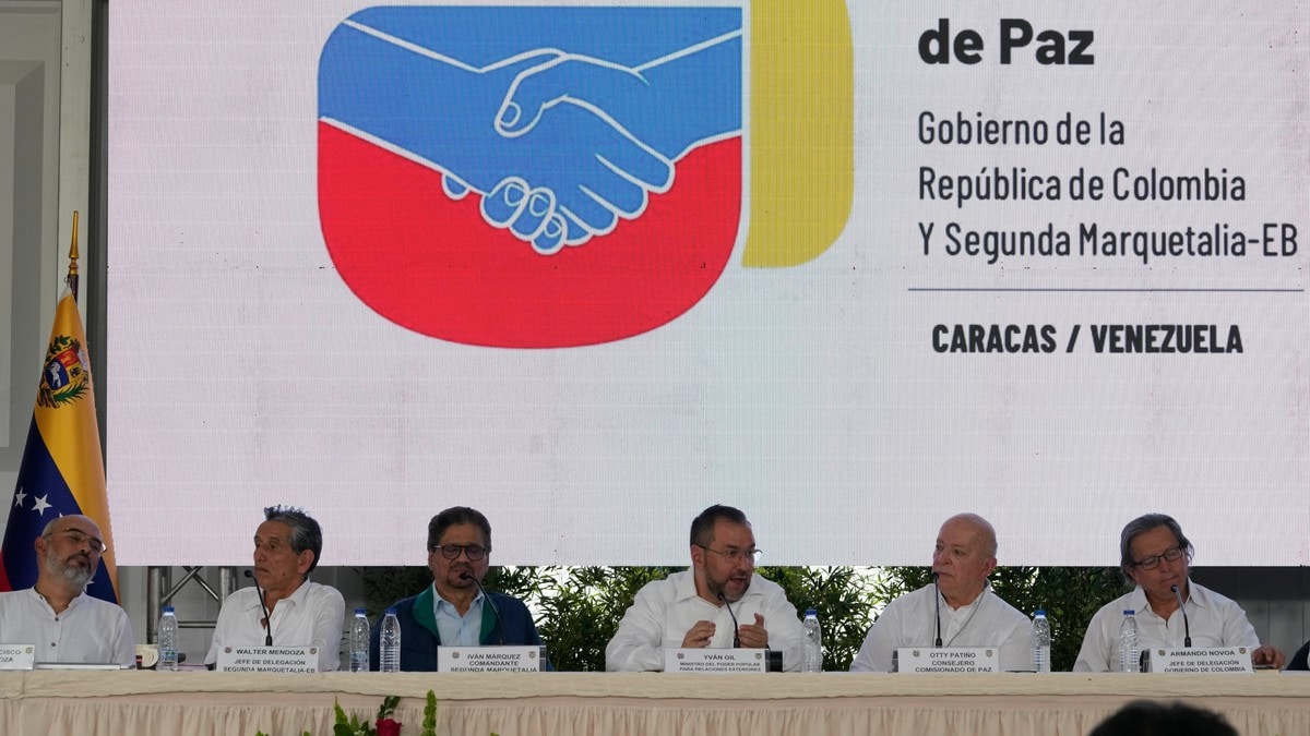 Colombiansk opprørsgruppe inngår våpenhvileavtale med regjeringen