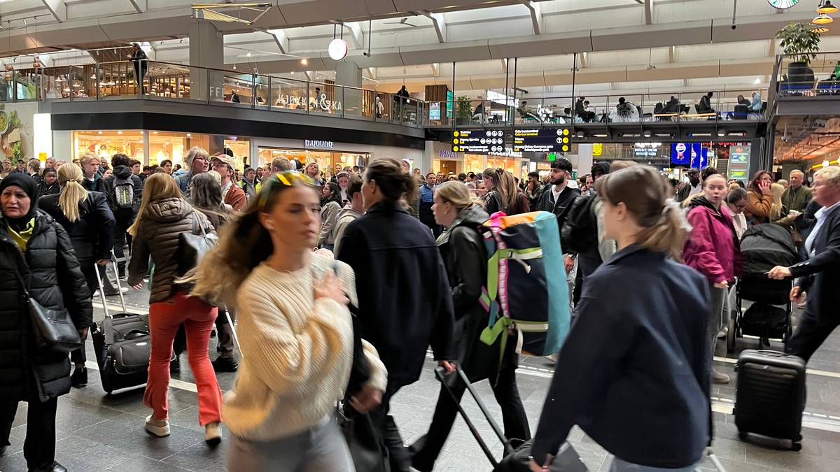 Togtrøbbel på Østlandet
