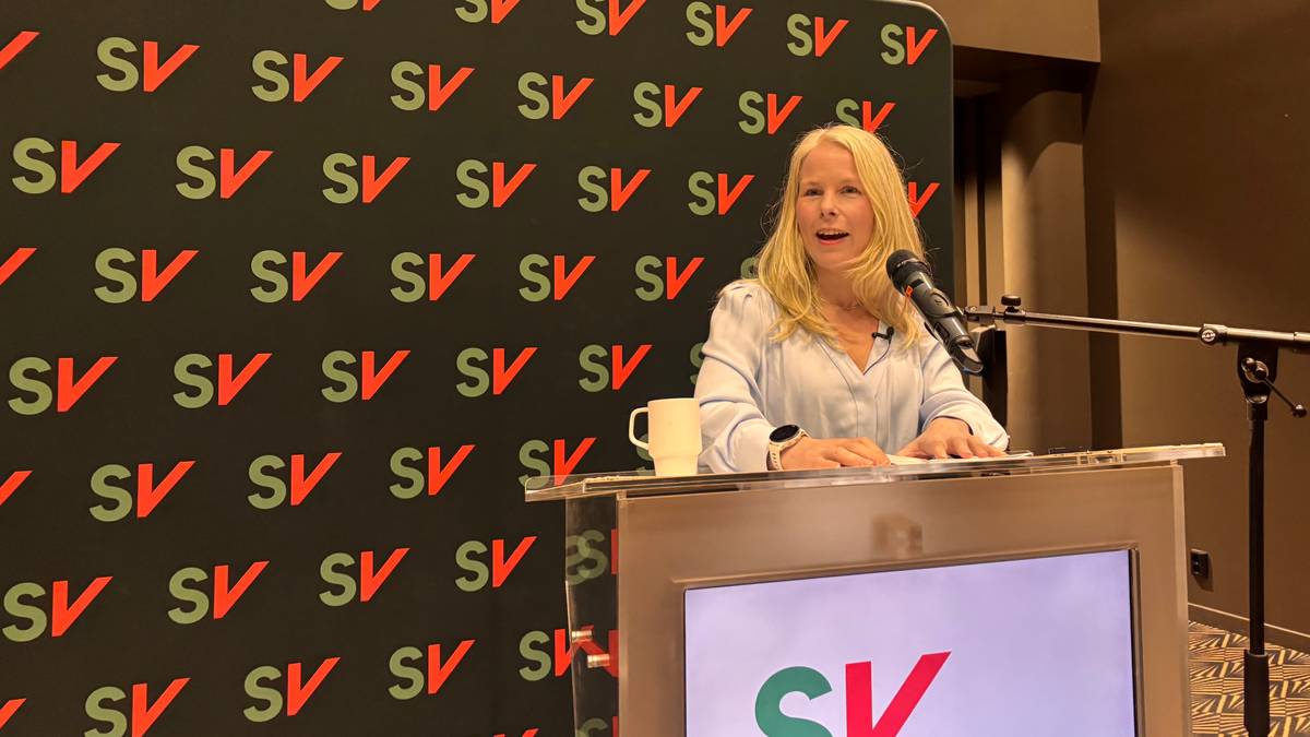 Åpenhjertig Bergstø på SV-møte: – Har vært trått