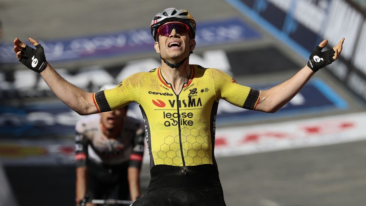 Van Aert vant grusetappe i Giroen – mexicansk talent med historisk ledertrøye