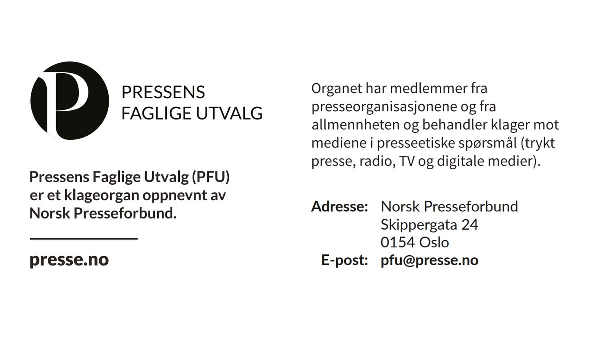 PFU: NRK brøt god presseskikk i dokumentarserien «Ingen elsker Bamsegutt»