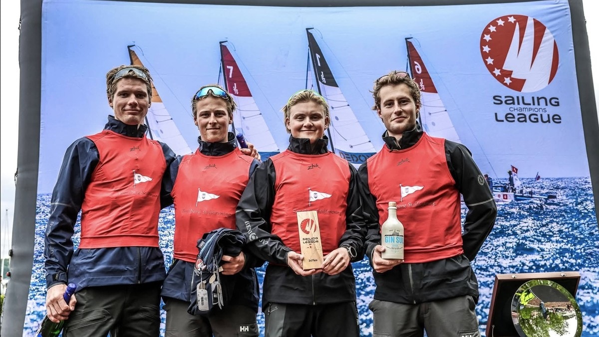 Sterk pallplass for Tønsberg i Sailing Champions League: – Vi kunne tatt dem
