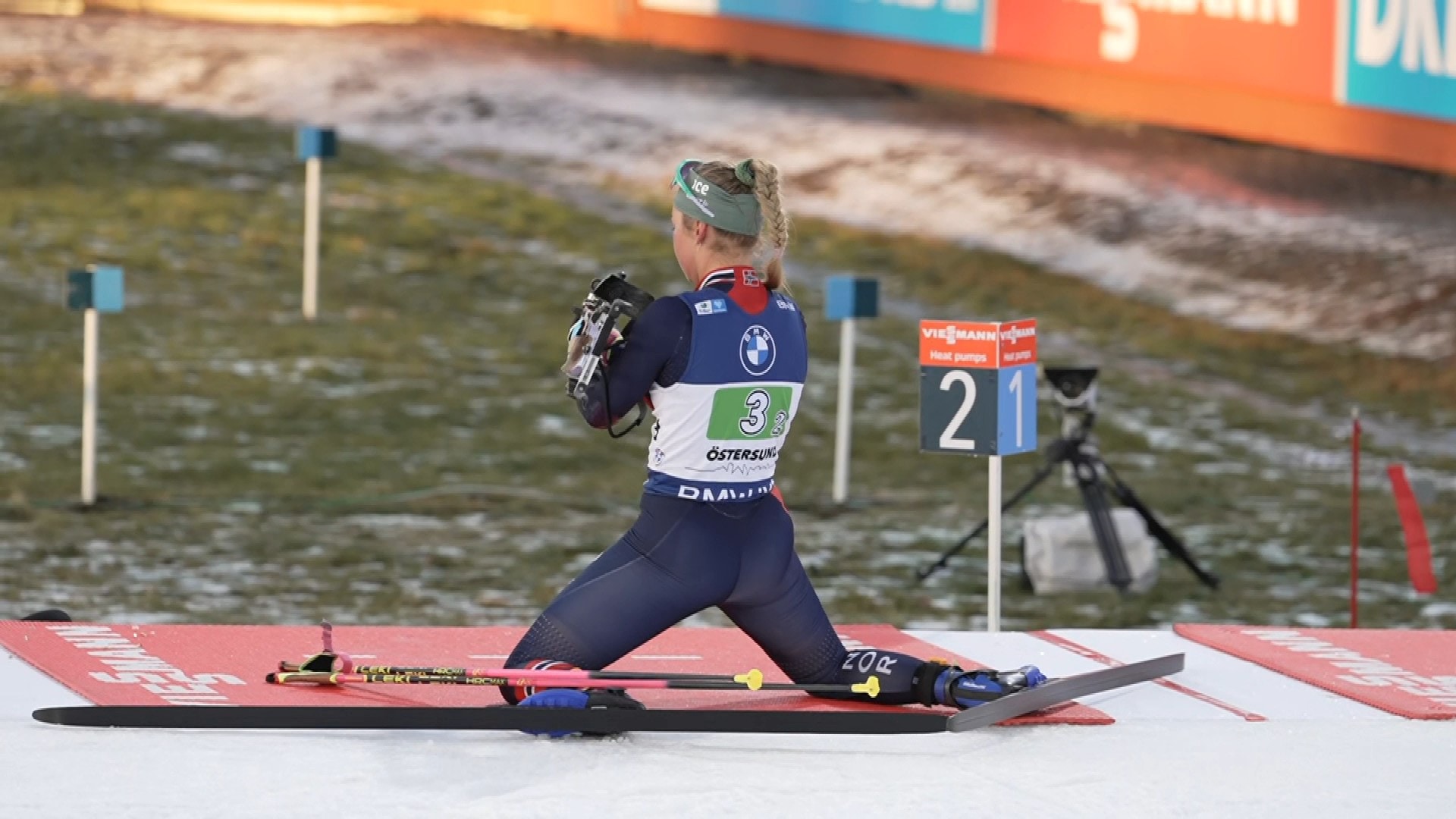 Her starter marerittet for Norge: Slått med over fire minutter