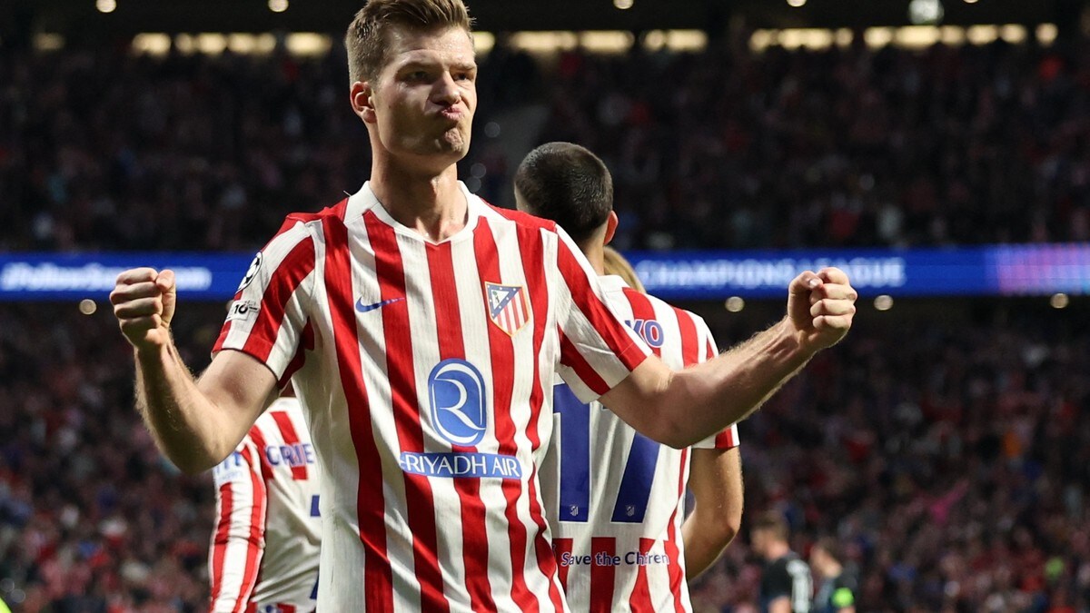 Sørloth med hat trick for Atletico Madrid