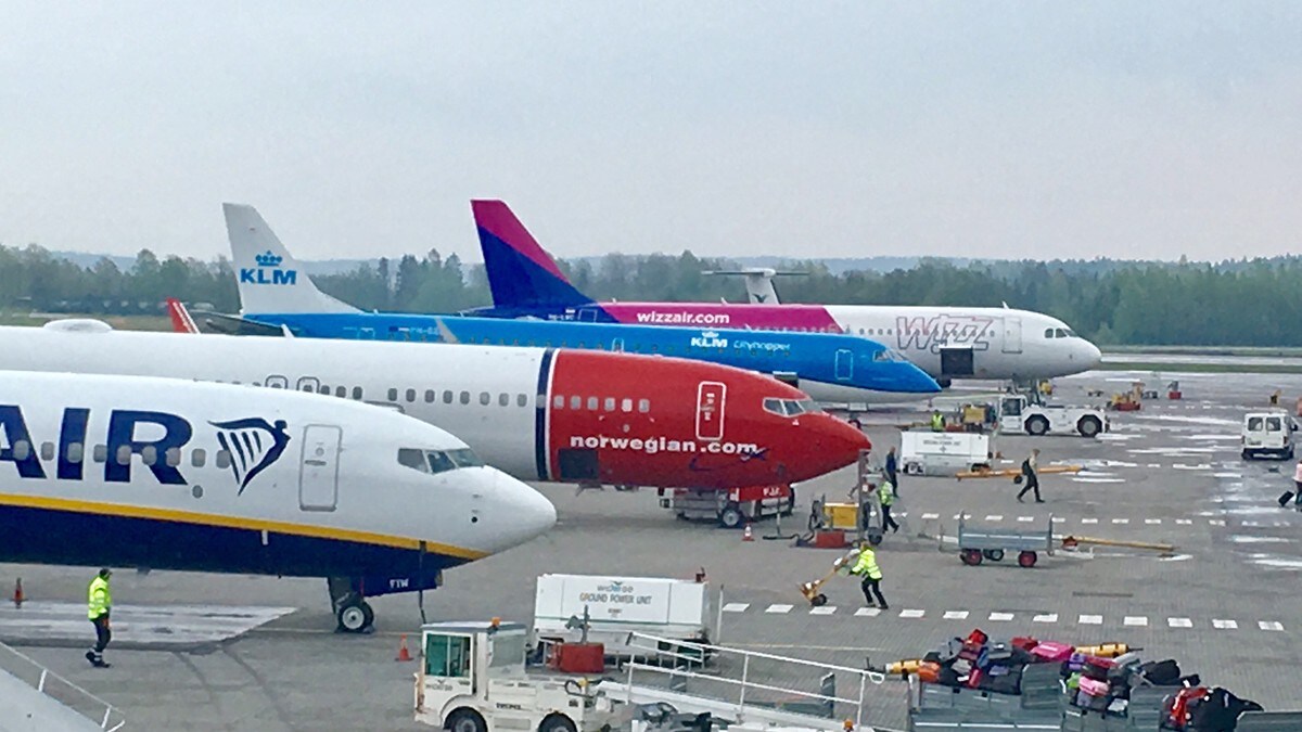 Flytrafikk delvis i gang i Sør-Norge