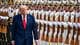 AFP Trump under velkomstseremoni.