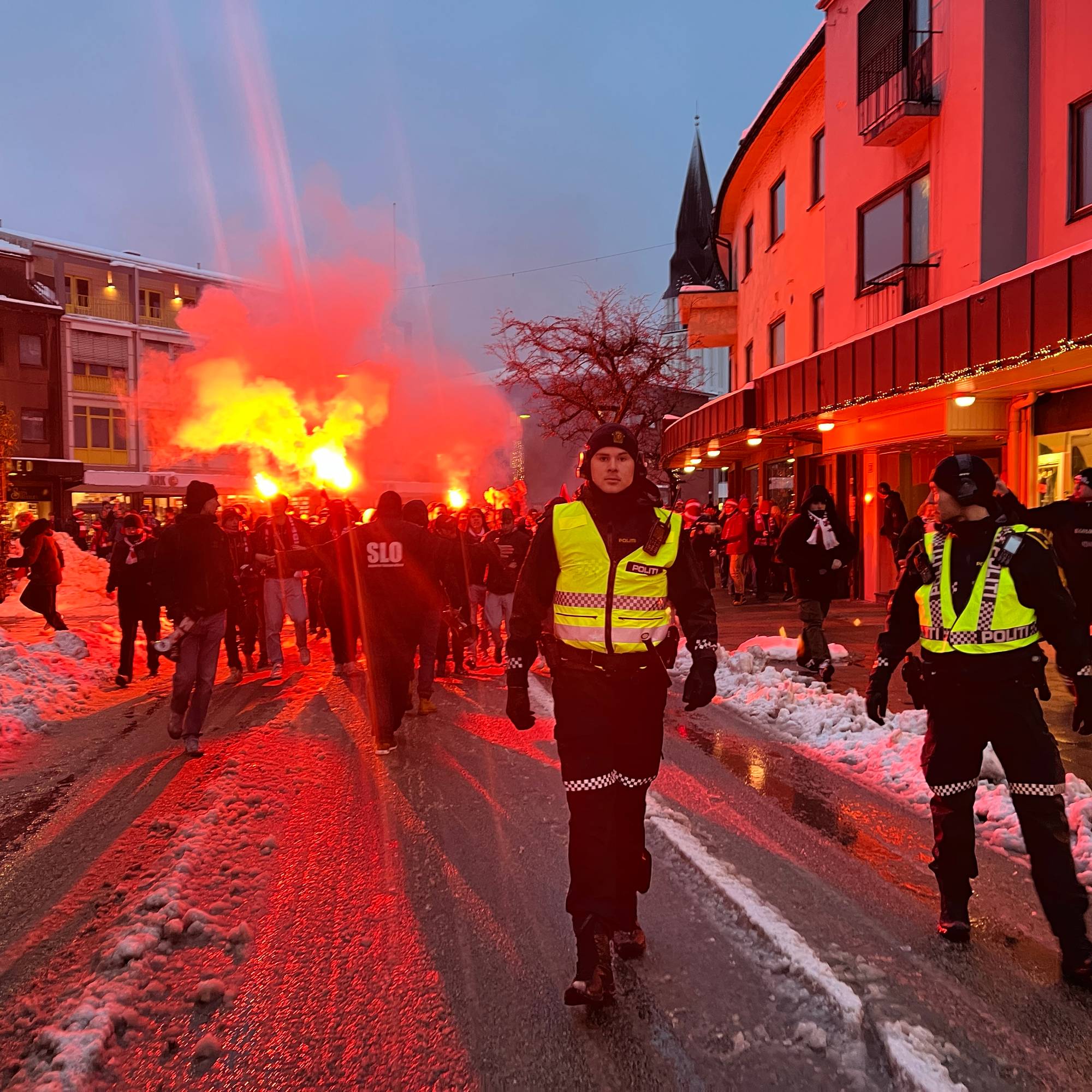 Supportertog Brann i Molde