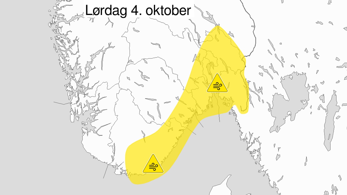 Venter kraftige vindkast i Agder