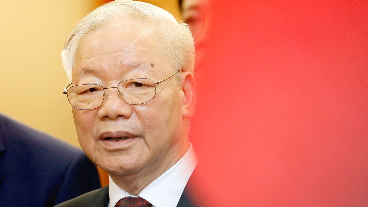 Vietnams kommunistpartileder er død
