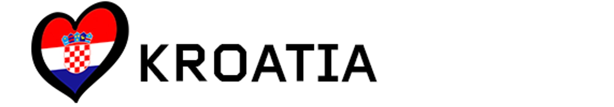 Kroatia ESC Eurovision Song Contest logo
