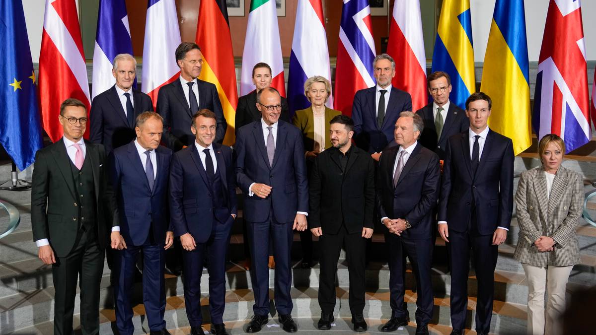 Enige om en flernasjonal styrke i Ukraina, støttet av USA