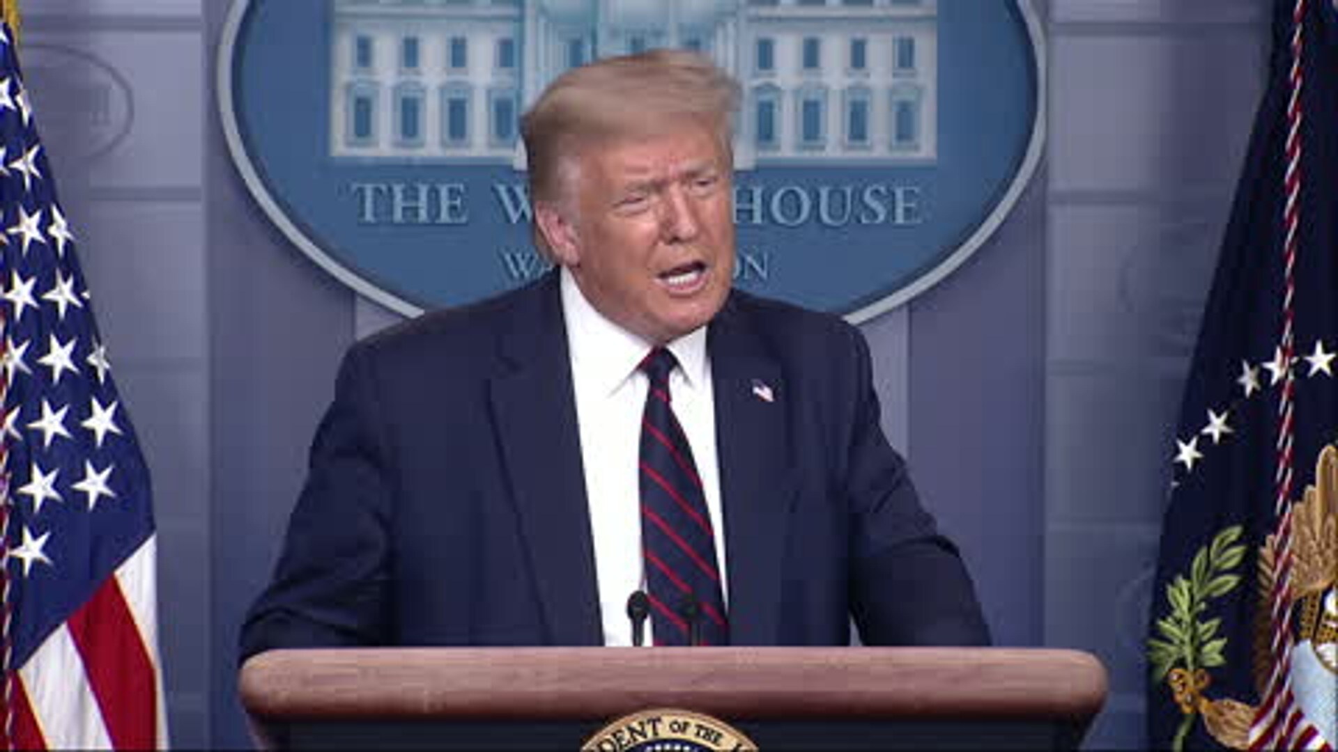 President Trumps pressekonferanse