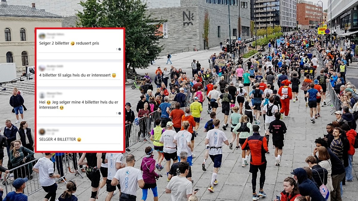 Over 8000 på venteliste: Slår svindel-alarm før Oslo maraton