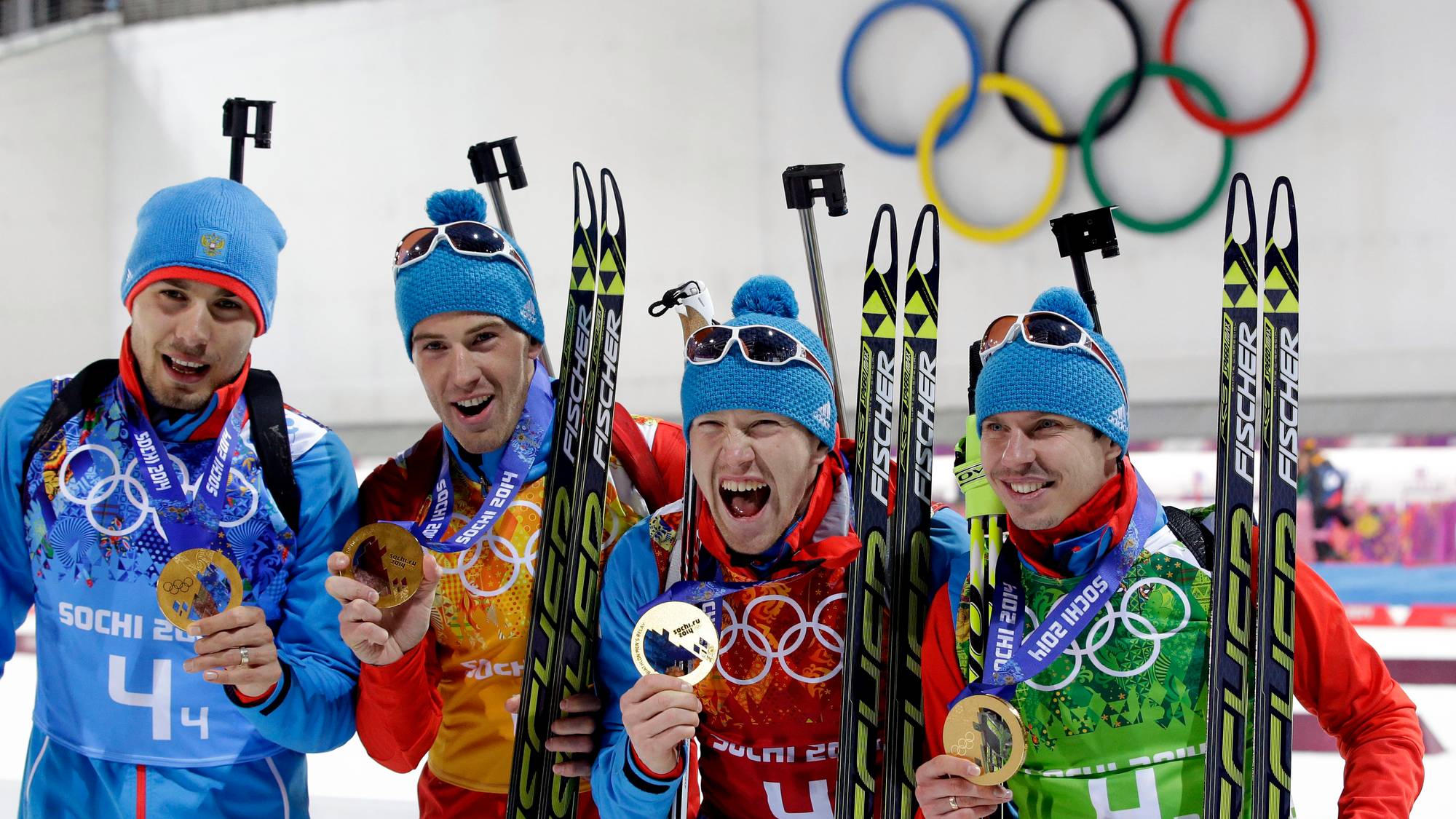 Биатлон золото олимпиады 2014. Лыжные корреспонденты.