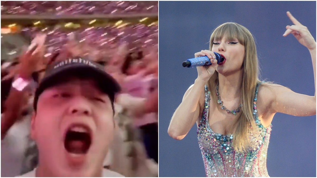 OL-helten song for full hals på Taylor Swift-konsert – da blei det bråk
