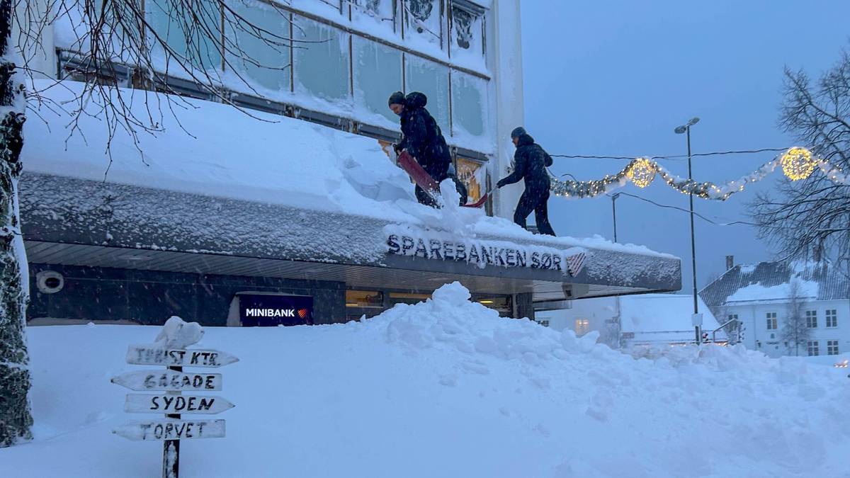 Vurderer oransje farevarsel for snø