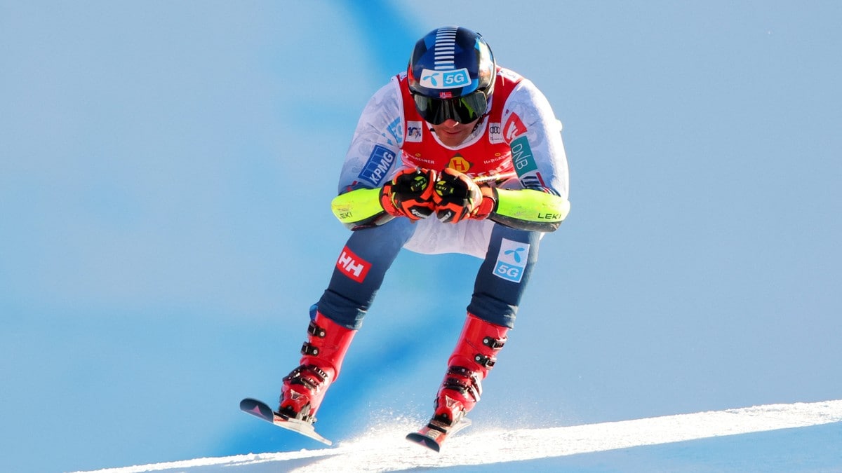 Sejersted nest best på trening i Wengen