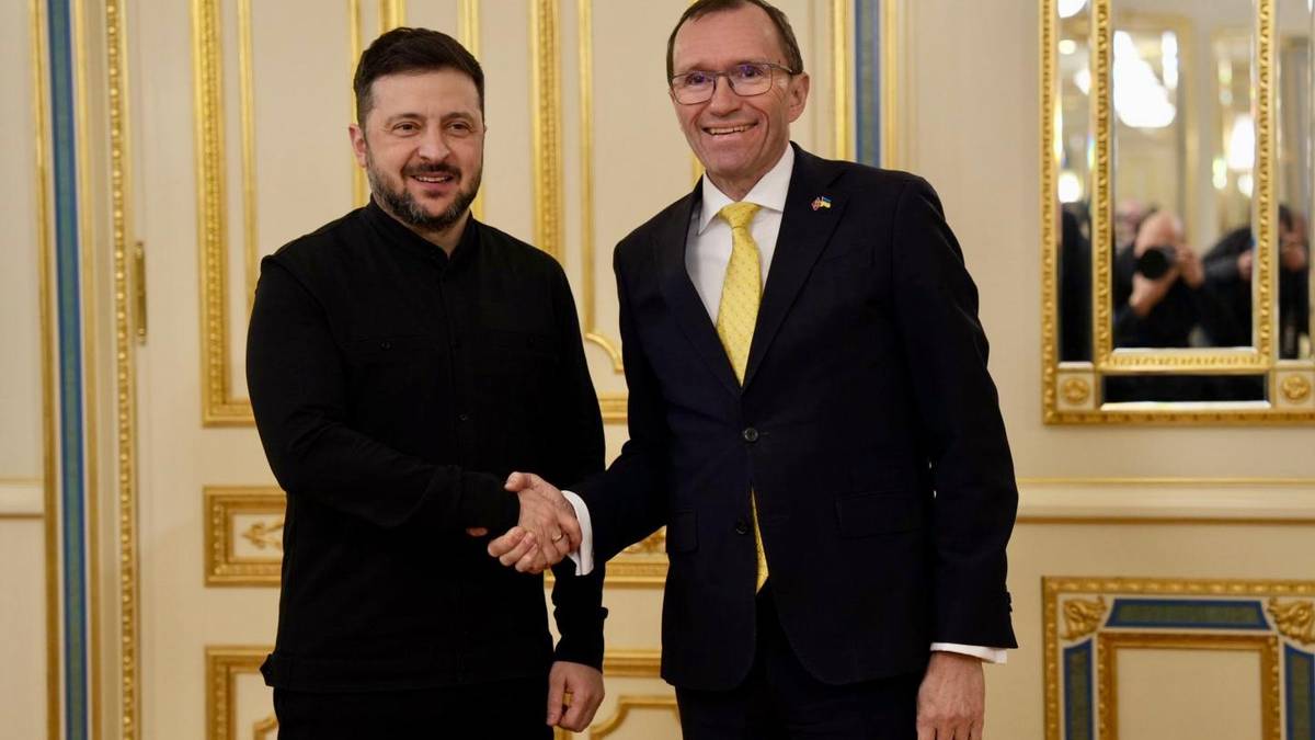 Russiske angrep: Eide tilbrakte natten i bomberom