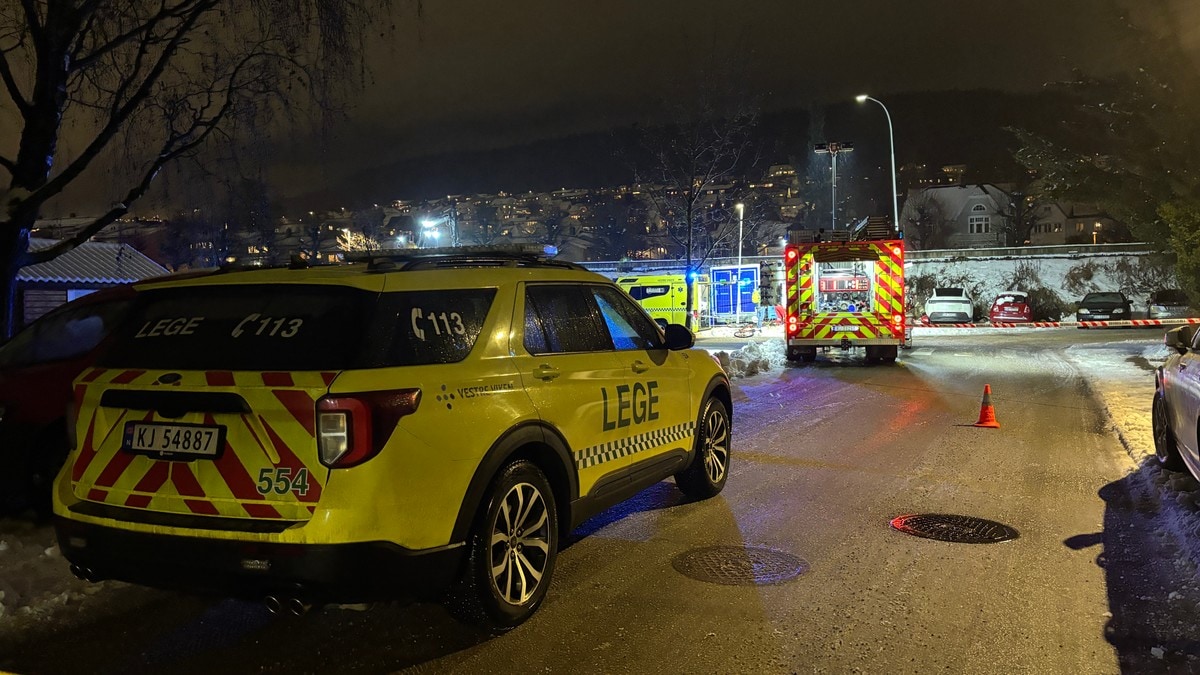 Livreddende førstehjelp etter ulykke i Drammen