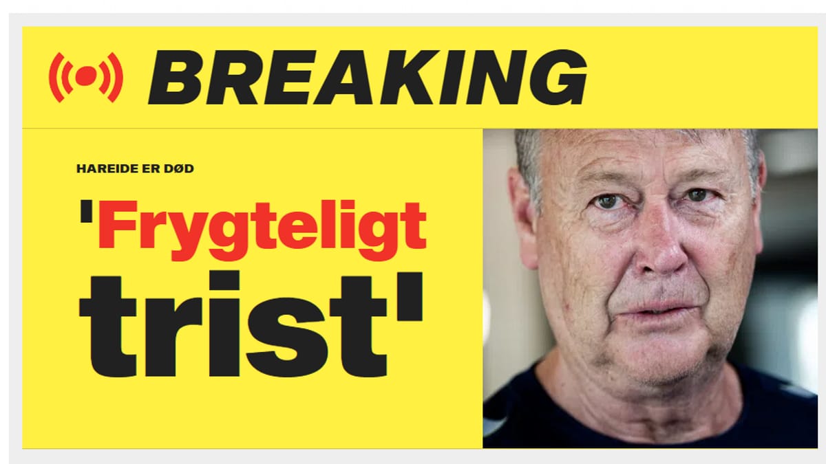 Vare naboland sørger over Hareide: «Tak for alt, Åge»