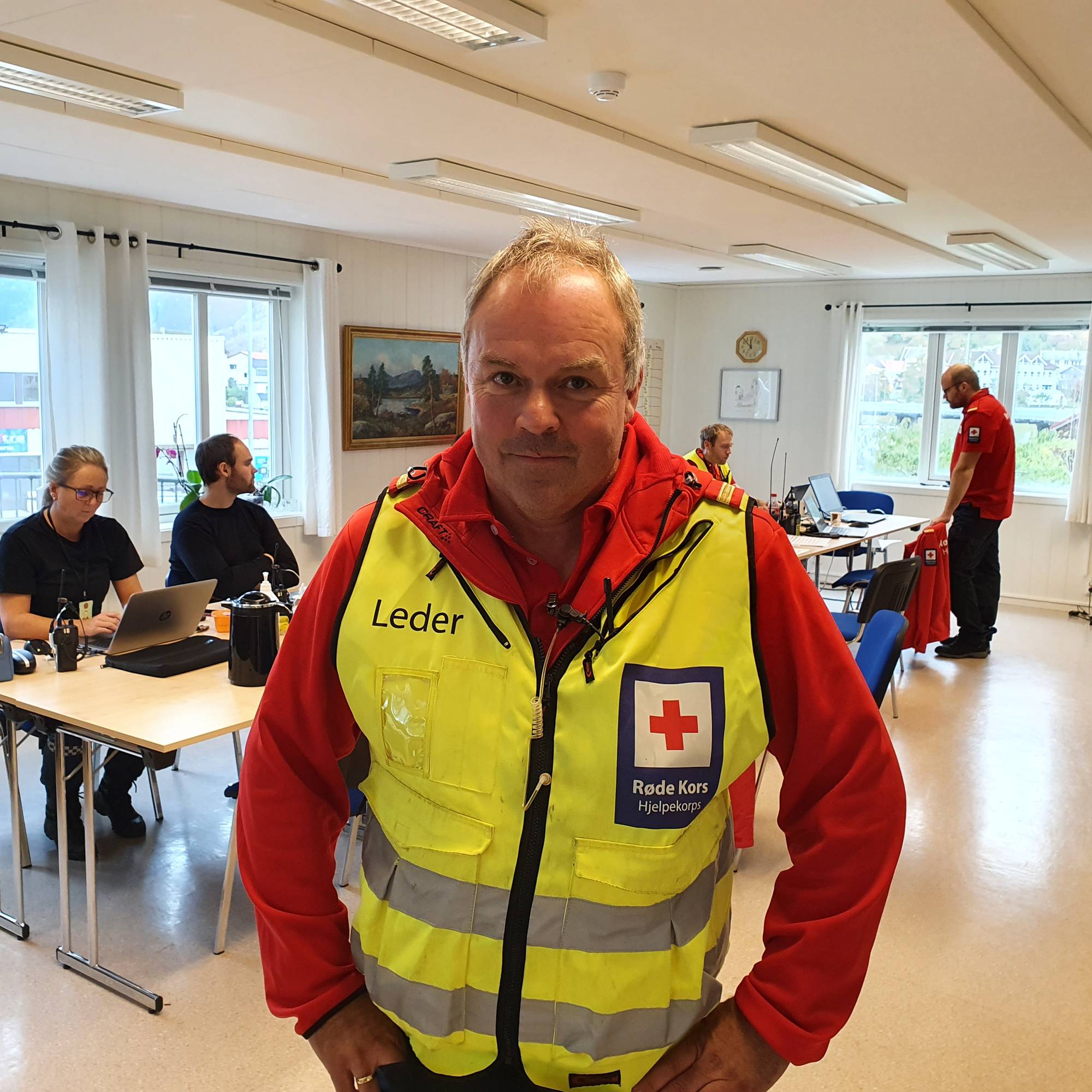 Ove Fortun, områdeleiar i Røde Kors.