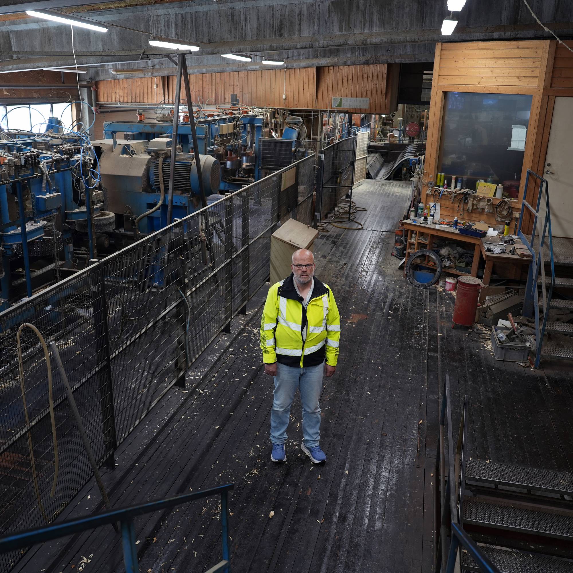 Byglandsfjord sag. Daglig leder Per Magne Teslo