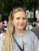Foto: Gina Jøers / NRK Jette Ingebretsen Lundgård har møtt opp på markering.