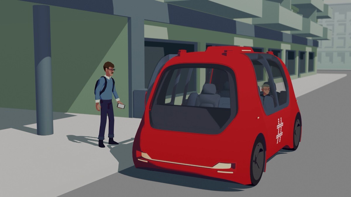 Førerløse biler framtidens kollektivtransport