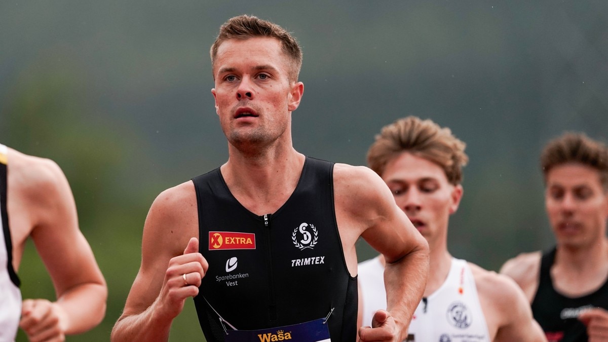 Filip Ingebrigtsen tok NM-sølv på 5000 meter