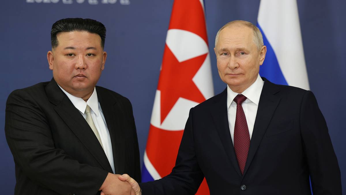 Sky News: Putin har landet i Nord-Korea