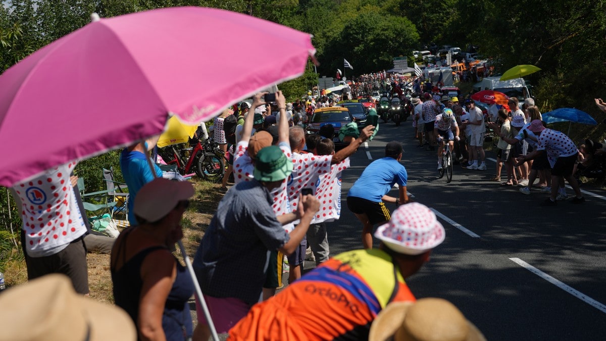 Tour de France korter ned søndagens etappe på grunn av varmen