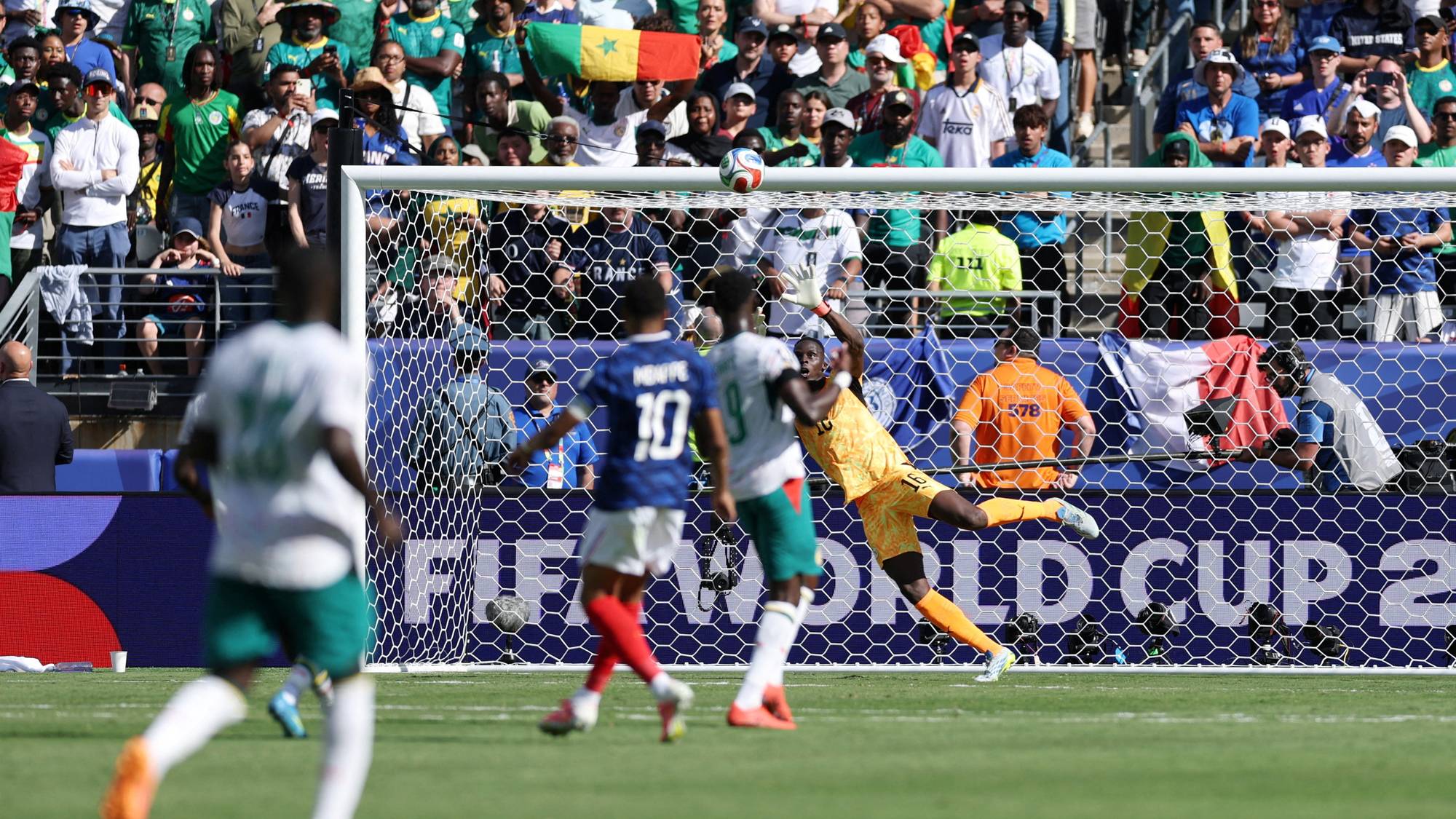 Mbappe sitt andre mål mot Senegal.