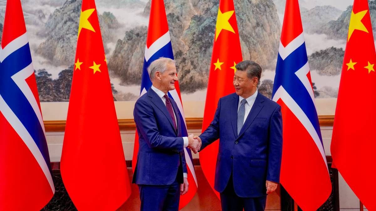 Støre møter Xi Jinping i Beijing