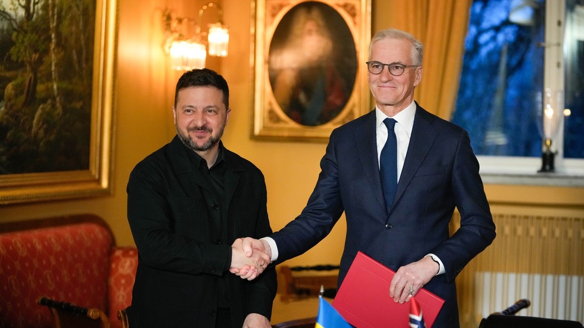 Ukraina og Norge skal samarbeide om drone­produksjon