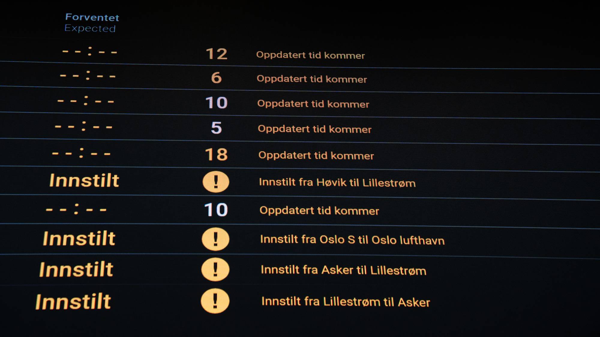 Togstans Oslo S