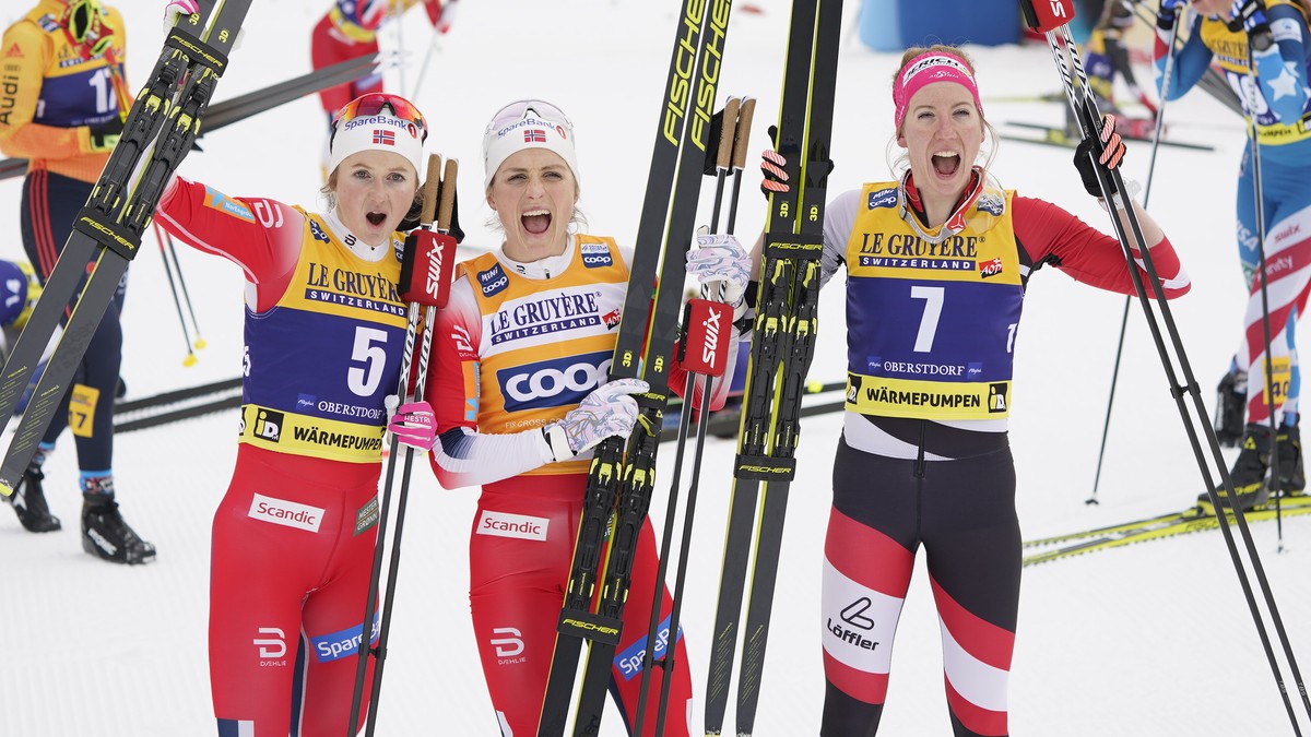Johaug vant igjen – dobbelt norsk