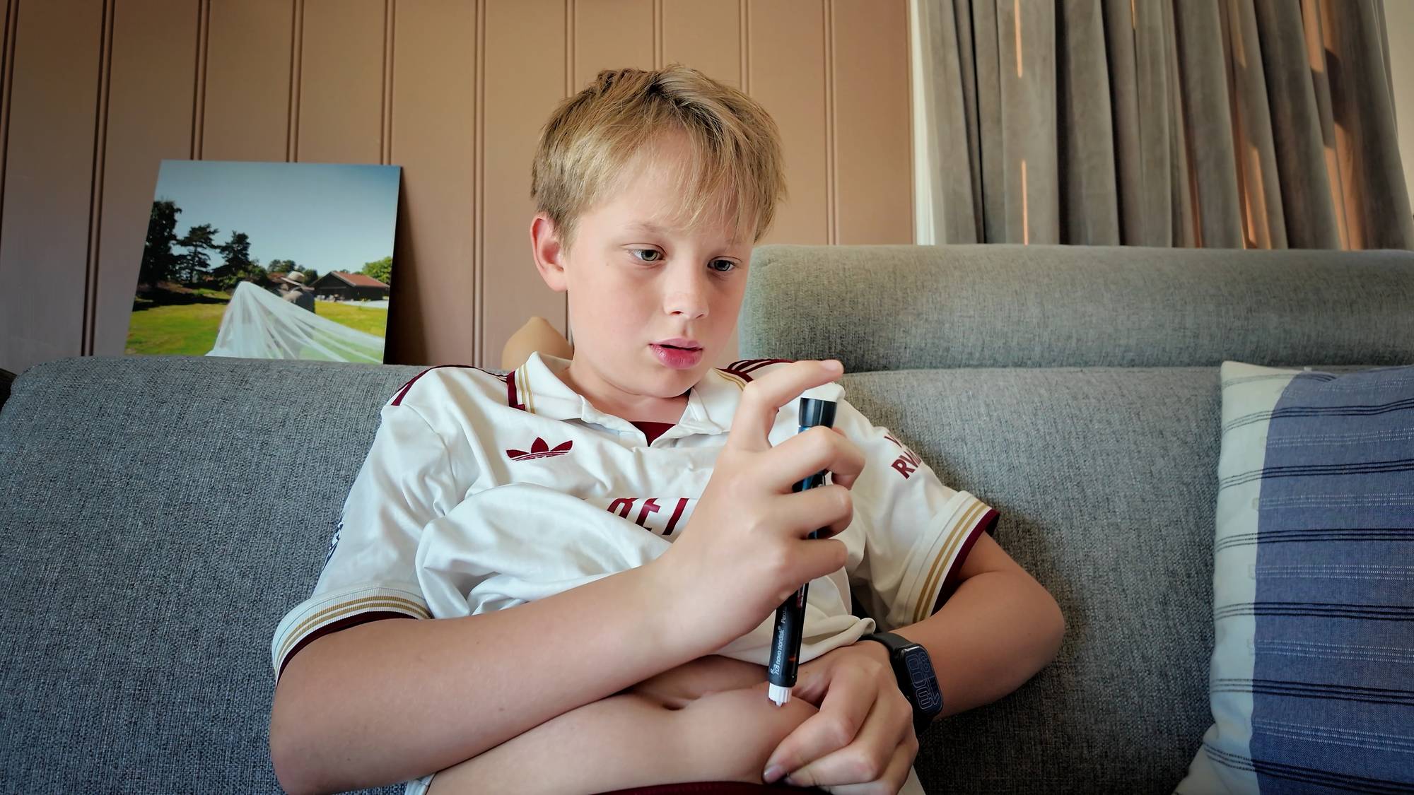 Liam setter insulin med penn