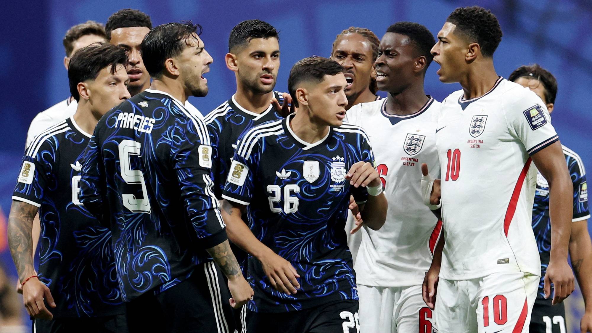 Argentina og England