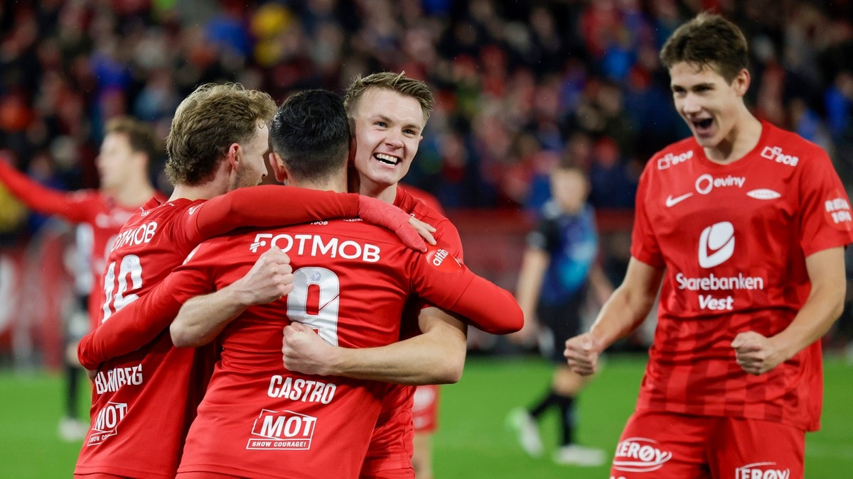 Brann herjet med TIL – jakter seriegull