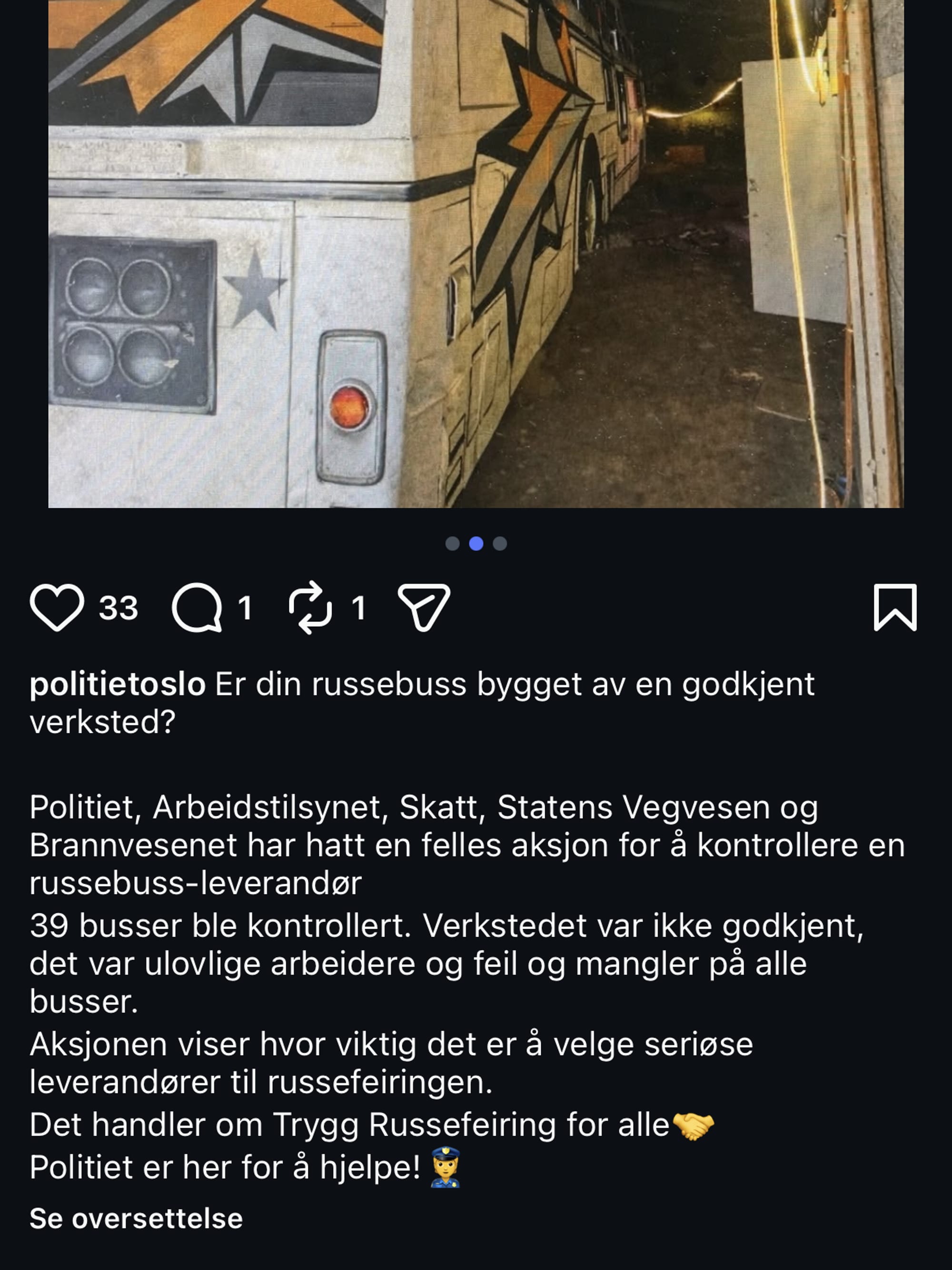 Innlegg politiet 