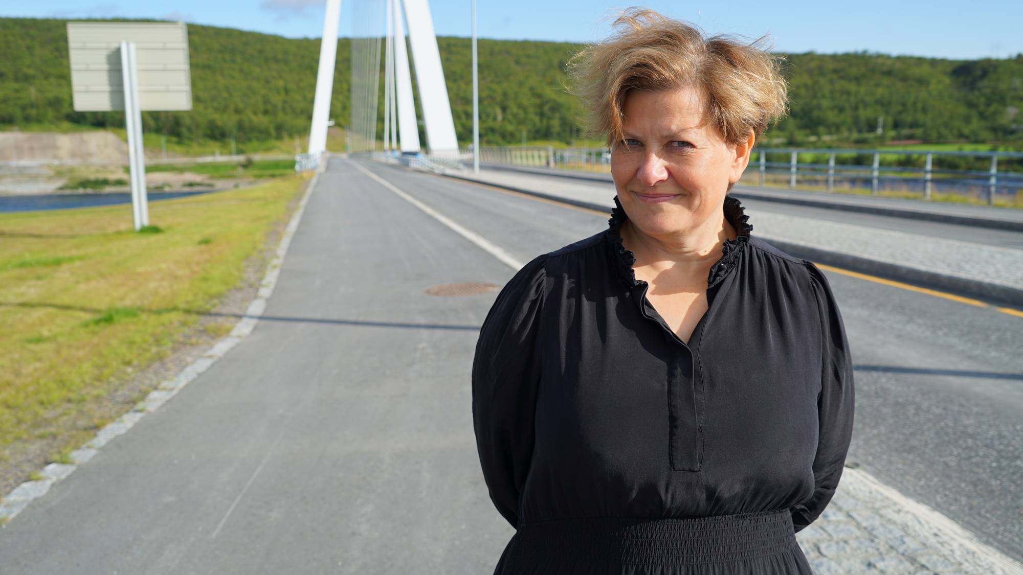 Ordfører i Tana kommune, Helga Pedersen. 