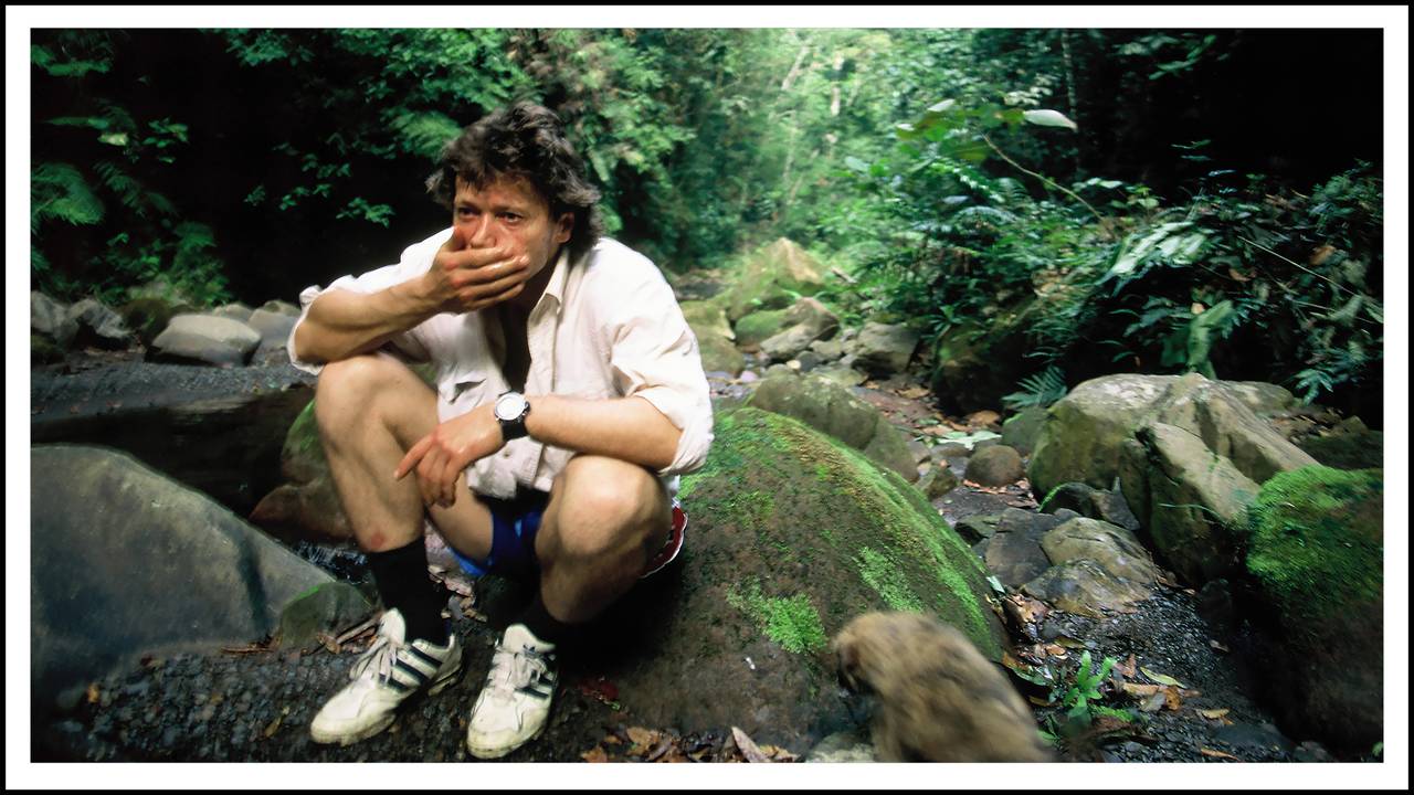 Lars Hafskjold i regnskogen i Bolivia